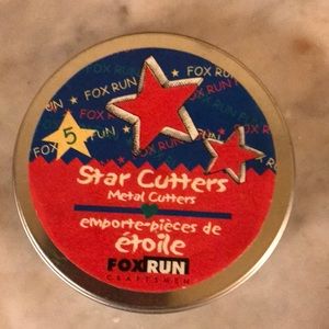Fox Run Craftsmen Star ⭐️ Cookie Cutter Set(5)